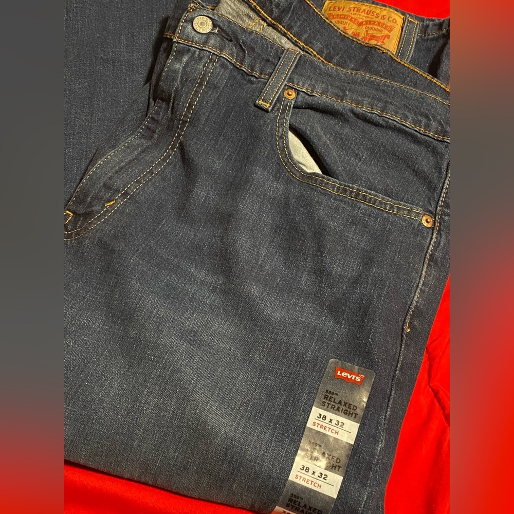 Levi's Relaxed Fit Jeans - Dark Blue